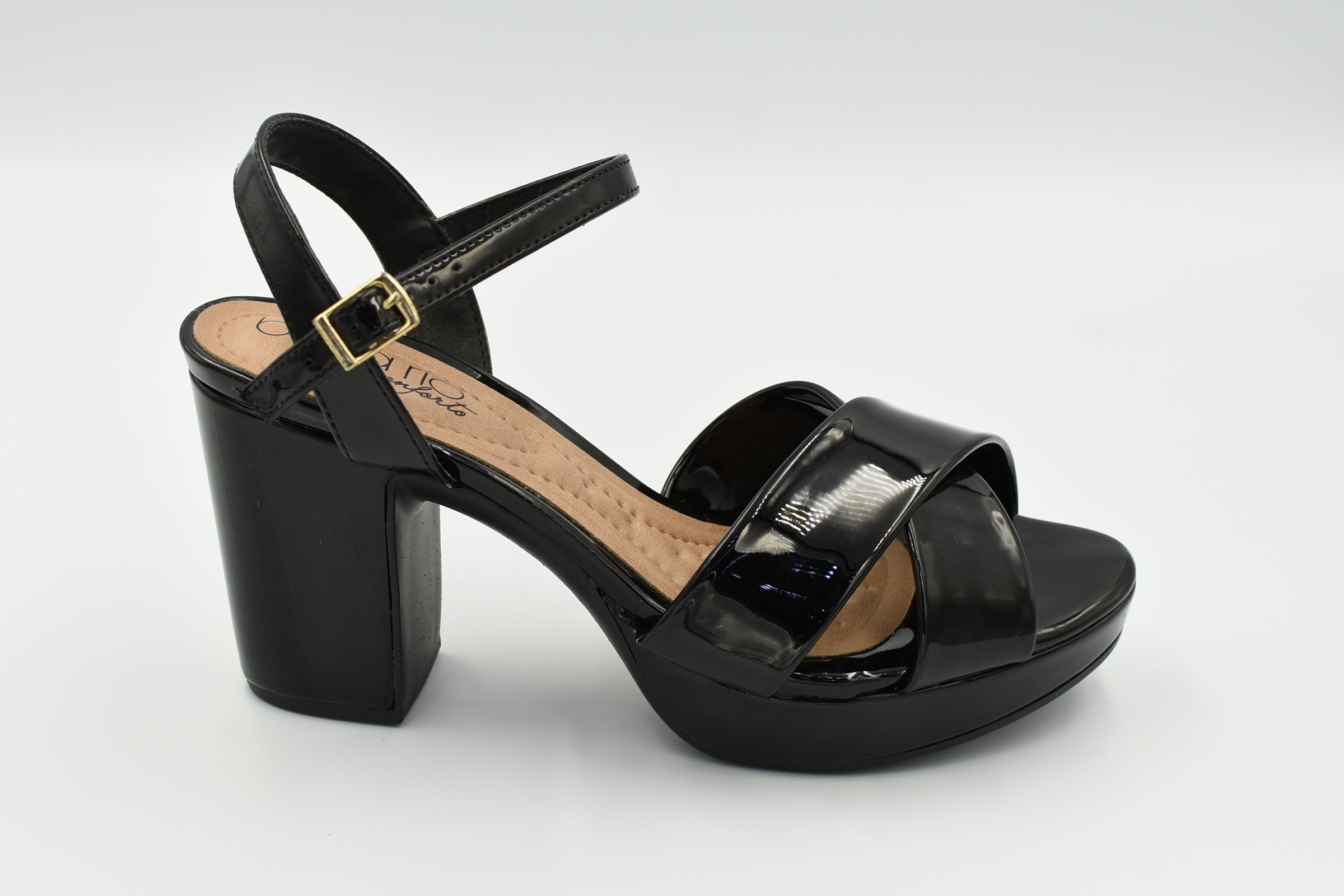 Paris Sandalia Negro